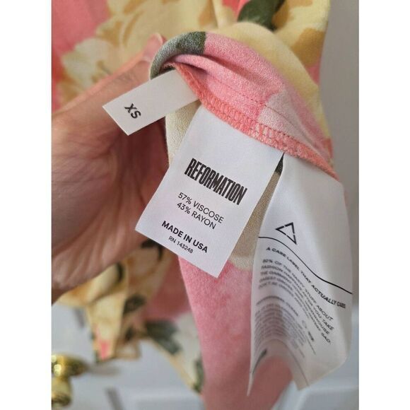 Reformation floral mini dress XS - Picture 4 of 8